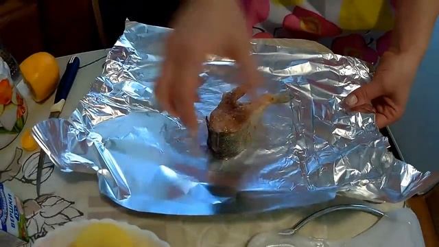 Форель запеченая в духовке с овощами. смотреть онлайн