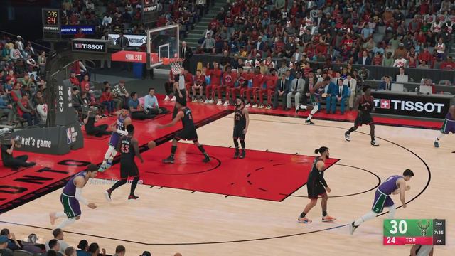 Milwaukee Bucks Vs Toronto Raptors L NBA Today 1/4 Full Game Highlights NBA 2023 (NBA2K23)