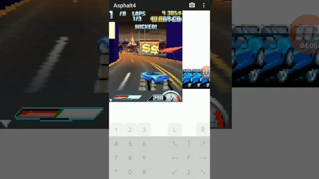 Asphalt 4 : Elite Racing (Java) : Paris (Corvette) смотреть онлайн