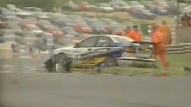 BTCC Kelvin Burt Volvo S40 Oulton Accident 1997