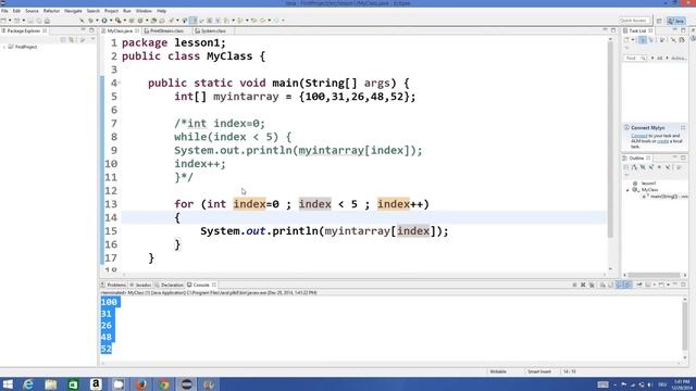 Java Tutorial For Beginners 14 - The for Statement in Java (for loops) смотреть онлайн