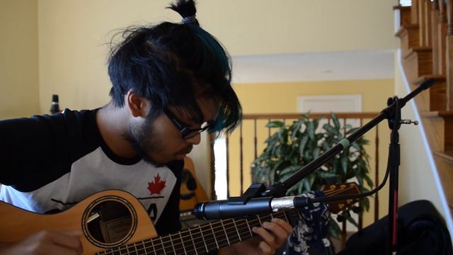 FF VII Yuffie's theme (Descendant of Shinobi) - Acoustic Guitar смотреть онлайн