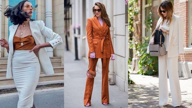 СТИЛЬНЫЙ? АУТФИТ С КОСТЮМАМИ ЮБКАМИ И БРЮКАМИ?