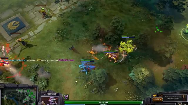 Fun в новом режиме игры Dota 2 All random Deathmatch. смотреть онлайн