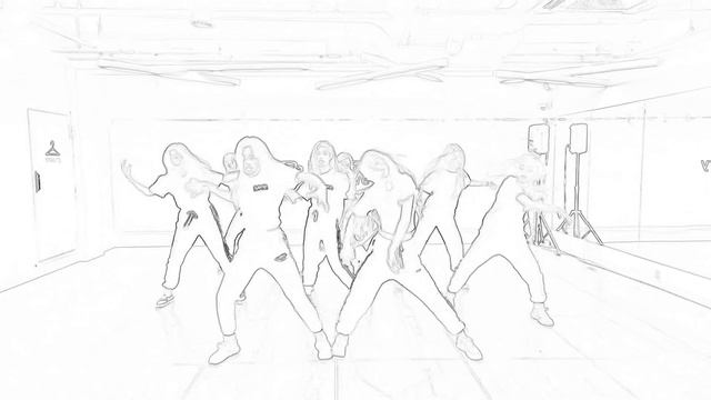 (Loona)nct127-cherrybomb dance cover sketch смотреть онлайн