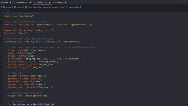 Stripe Subscription Payment Integration in PHP смотреть онлайн
