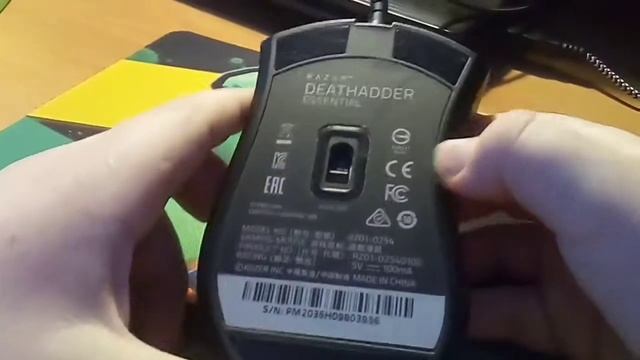ОБЗОР НА RAZER DEATHADDER ESSENTIAL.