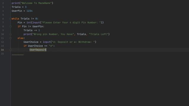 Creating a Basic ATM System in Python, for absolute beginners! смотреть онлайн