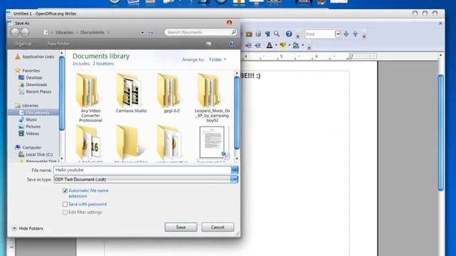 Open Office Writer Introduction смотреть онлайн