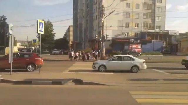 троллейбус || ЗиУ-682Г-016.0 || номер 2542 || маршрут 14 || ПКиО им.Гагарина - ЧМК || смотреть онлайн
