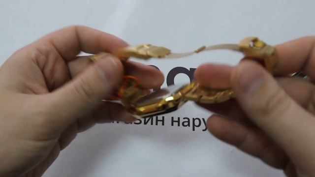 Мужские часы Skmei 1220 (gold) смотреть онлайн