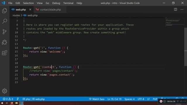 6 - Introduction to Laravel Views and Routes. Learn about them, they are essential! смотреть онлайн