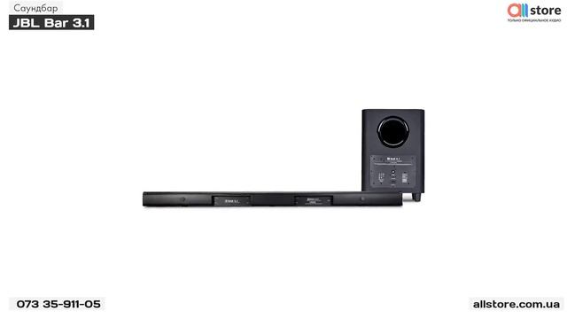 Обзор саундбара - JBL Bar 3.1 смотреть онлайн