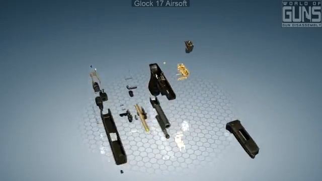 Разборка и сборка Глок Glok 17 страйкбольный