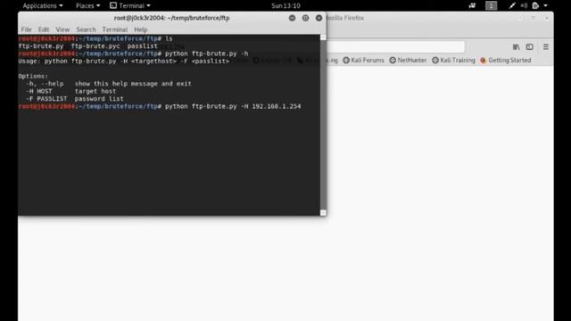 ftp bruteforce (EDUCATIONAL PURPOSES ONLY)(sorry for the bad video quality) смотреть онлайн