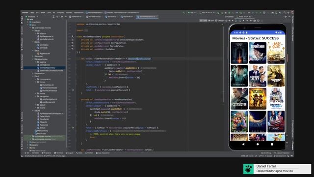 Android - Kotlin - App para pruebas Movies смотреть онлайн