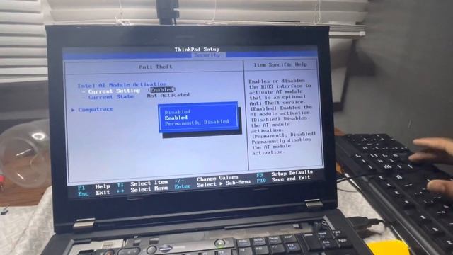 Lenovo T420 BIOS Password Reset without Full Disassembly / Supervisor Password Bypass смотреть онлайн