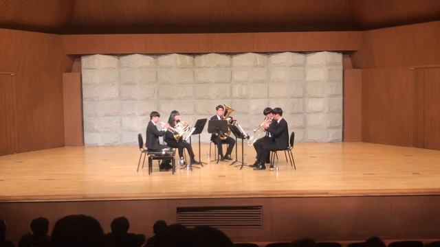 SUITE FOR WATER MUSIC BRASS QUINTET (HANDEL/ ARR. MILLS) смотреть онлайн