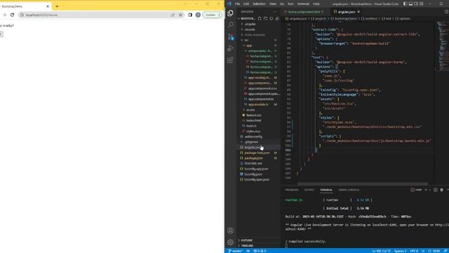How to install Bootstrap 5 en Angular 15 смотреть онлайн