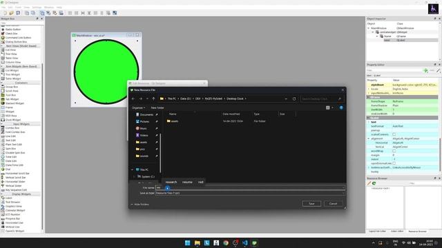Python Project | 01 Make a Desktop Clock with Python and PySide6 смотреть онлайн