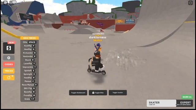 Is the scooter worth it? Roblox skatepark scooter review смотреть онлайн
