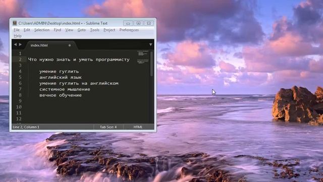 Вводный экскурс в программирование, часть 3. Что нужно знать и уметь программисту смотреть онлайн