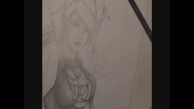 Dragon Age's Morrigan speed drawing смотреть онлайн