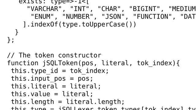 Code Review: SQL lexer in JavaScript смотреть онлайн