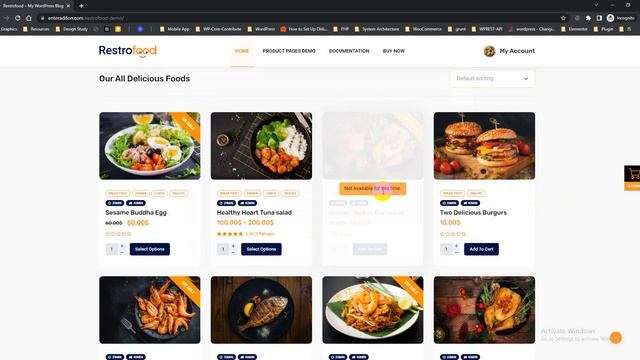 Online Food Ordering of RestroFood - Online Food Ordering & Delivery WordPress Plugin смотреть онлайн