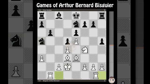 Bisguier, Arthur Bernard - Fine, Reuben || New York 1948 @chessbuddies 🔴 #ArthurBisguier смотреть онлайн