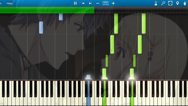 [Synthesia] Diabolik Lovers OST - Rosary (Piano) [Diabolik Lovers More Blood]