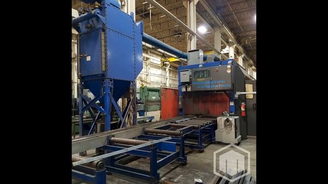 USED BURLINGTON AUTOMATION MODEL PYTHON X STRUCTURAL STEEL FABRICATING SYSTEM, Stock # 10754, Year смотреть онлайн