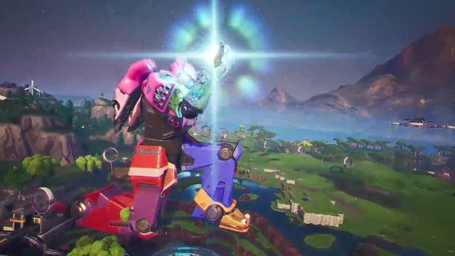 Fortnite Robot vs Monster AMV (Legends Never Die amv) смотреть онлайн