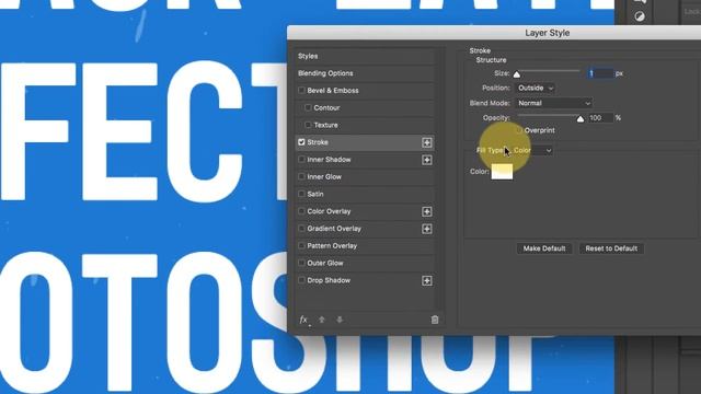 Photoshop Quick Tip: Stack Layer Effects/Styles in Photoshop CC смотреть онлайн