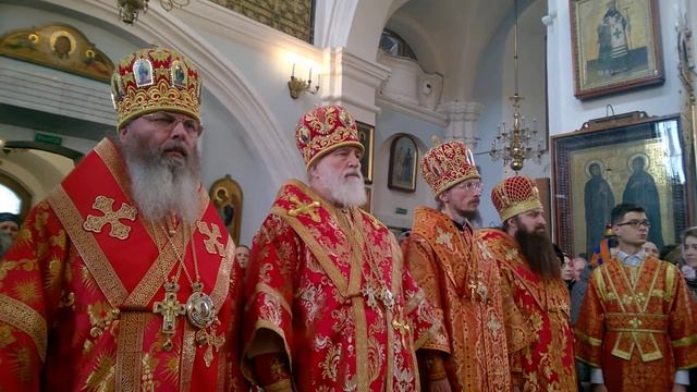 Пасхальная вечерня в Свято - Духовом кафедральном соборе города Минска. смотреть онлайн