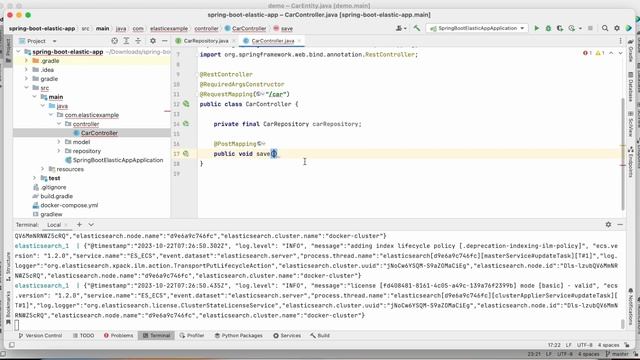 Spring Boot 3 ElasticSearch Example смотреть онлайн