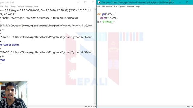 Lecture 6: Python Function for beginners | Tutorials in Nepali смотреть онлайн