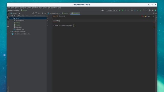COMO CRIAR UM BOT PARA DISCORD USANDO PYTHON SIMPLES E RÁPIDO! смотреть онлайн