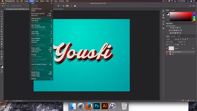 Vintage Text Effect Style 8 - Photoshop