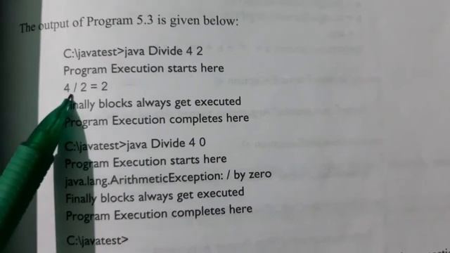 Handling Exception in Java смотреть онлайн