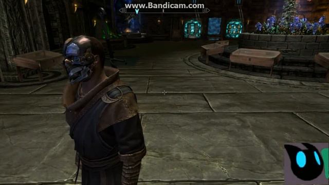 Skyrim Corvo's Mask Dishorned Mod смотреть онлайн