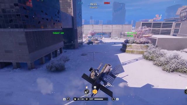 Crossout - AH-64 Apache attack helicopter - death from above смотреть онлайн