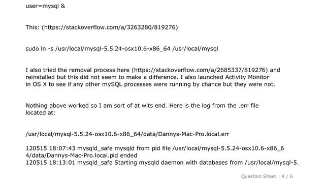 MySQL : MySQL pid ended (cannot start mysql) смотреть онлайн