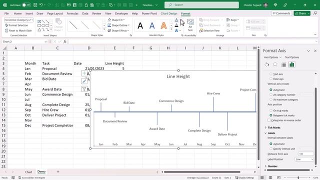 Excel Timeline Template | How to Create a Timeline Chart in Microsoft Excel смотреть онлайн