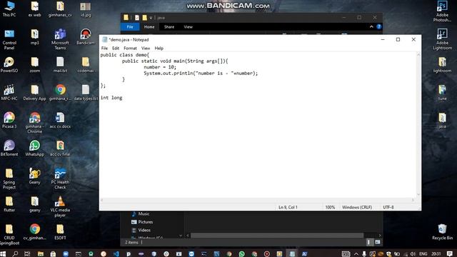 JAVA Variables ,Data Types (Gimhana Wijayavithana) смотреть онлайн