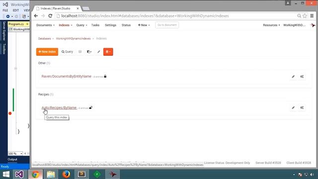 RavenDB: Working with Dynamic Indexes смотреть онлайн