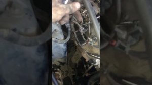 Мой первый опыт по снятию стартера на Volkswagen Touareg.