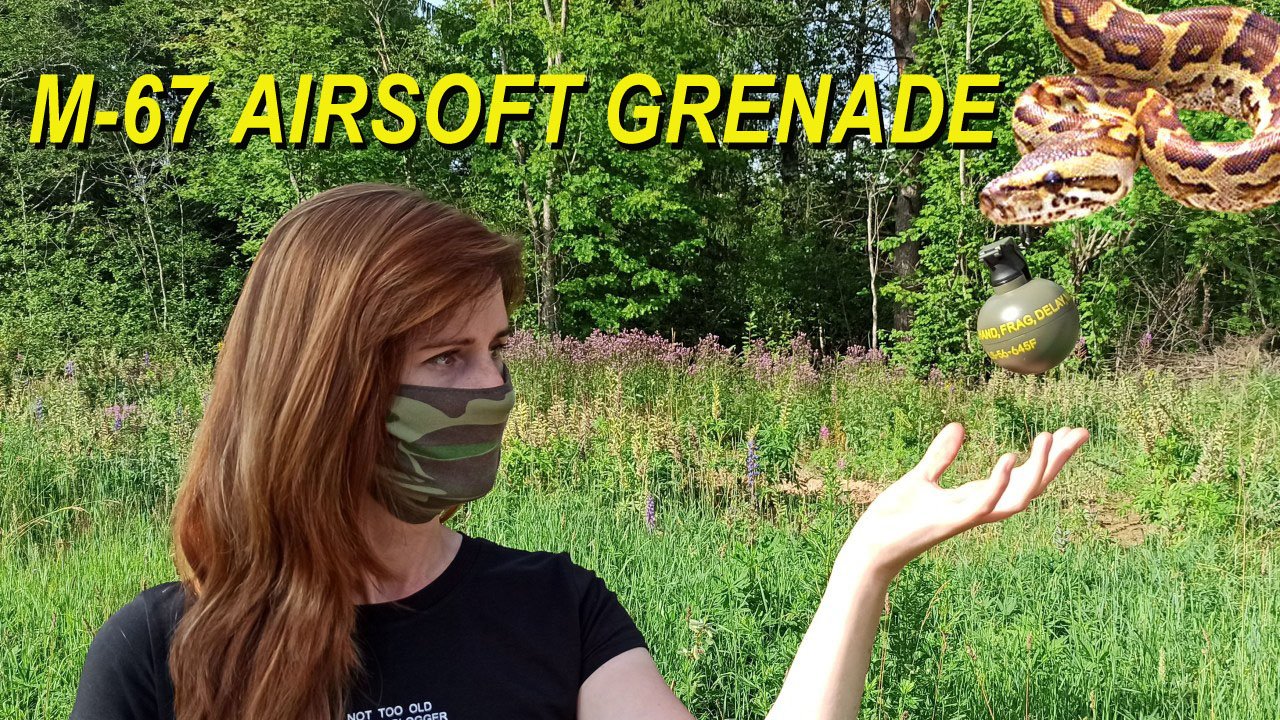 Red Sonja Airsoft: M-67 Airsoft Hand Grenade