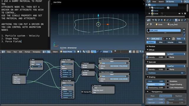 Animation nodes driver control смотреть онлайн