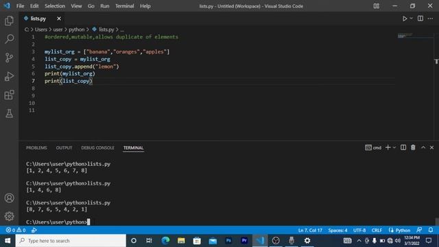How to Copy Python Lists - Advanced Python lists смотреть онлайн